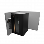 Druschke cryoE1 build in Kältekammer schwarz Seitenansicht