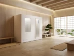 Druschke CryoE2 build-in Kältekammer japandi Stil in einem Yoga Retreat