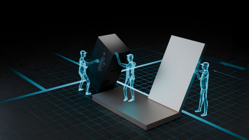 Grafische Darstellung des modularen Aufbausystems