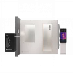 Druschke cryoE2 build in Kältekammer in weiß mit Thermografiestehle rechts daneben